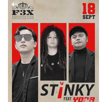 18 September 2026 Band Stinky Siap Guncang Panggung F3X Club Bandung Hari Ini