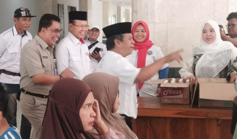Semarak Hari Santri Nasional 2026, LAZISNU Gelar Donor Darah di Masjid Raya Hasyim Asy’ari